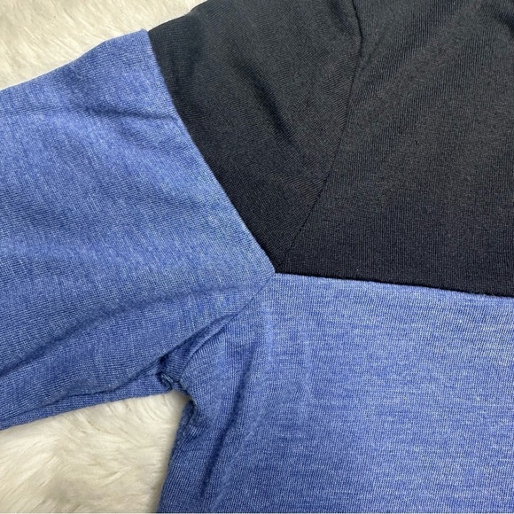 Shein Long Sleeved Shirt Two-Tone Blue & Black Size 7 - Picture 6 of 16